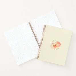 Cute aesthetic peaches pastel  notizblock