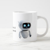 Cute AI Robot Coffee Mug - Tech Inspired Future Bu Jumbo-Tasse (Rechts)