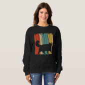 Cute American Curl Cat Sweatshirt (Vorne ganz)