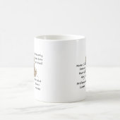 Cute Anatomy of a Cockapoo Dog Lover Gift Kaffeetasse (Mittel)