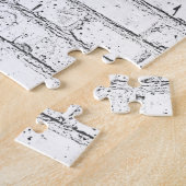 Cute and Charming, Black and White Cat Puzzle (Seite)
