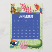 Cute and Colorful 2026 Calendar Page - January Dankeskarte (Vorderseite)