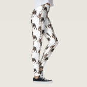 Cute and Colorful Boston Terrier Leggings (Rechts)