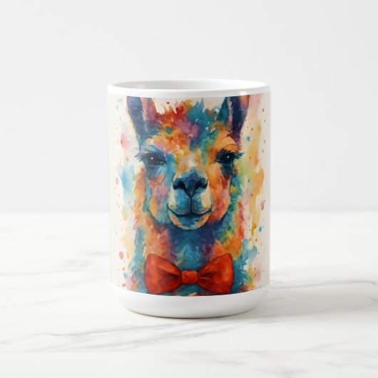 Cute and Colorful Llama Mug Kaffeetasse (Mittel)