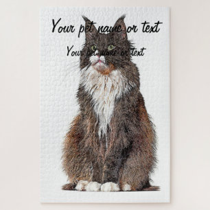 Cute and Cool, Maine Coon Cat Puzzle