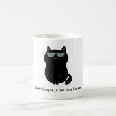 Cute and Funny Cat Kaffeetasse (Mittel)
