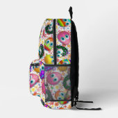 Cute and Funny Easter Eggs Cartoon Bedruckter Rucksack (Rechts)