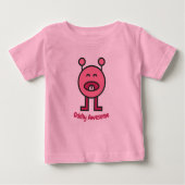 cute and funny monster cartoon kid T shirt (Vorderseite)