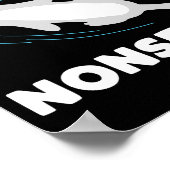 Cute And Funny Otter  Poster (Ecke)