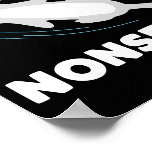 Cute And Funny Otter  Poster (Ecke)