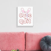 Cute and Playful Encouragement Leinwanddruck (Insitu (Wohnzimmer))