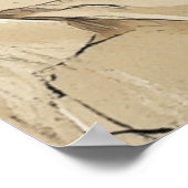 Cute and Playful Kitten Poster (Ecke)