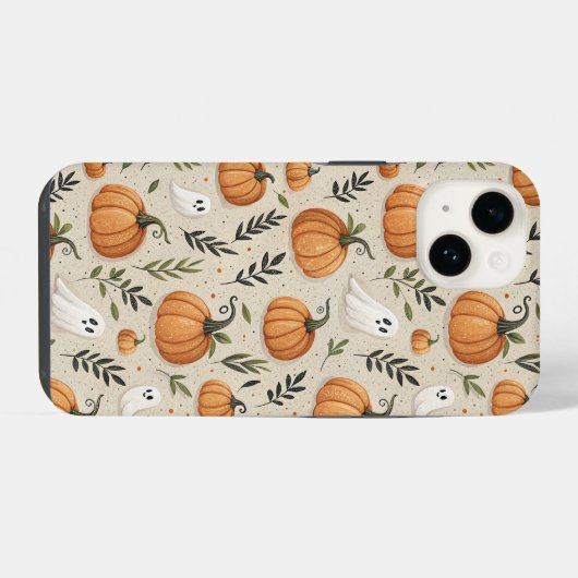 Cute And Spooky Phone Cover For Fall iPhone Hülle (Rückseite (Horizontal))