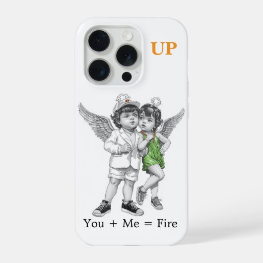 Cute Angel Cherubs iPhone Case – Heaven Phone Case iPhone Hülle (Rückseite)