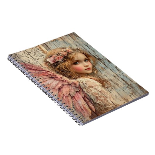 Cute Angel Spiral Notebook Notizblock (Rechte Seite)