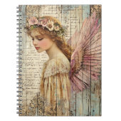 Cute Angel Spiral Notebook Notizblock (Vorderseite)