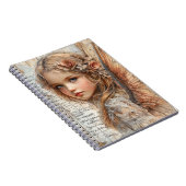 Cute Angel Spiral Notebook Notizblock (Rechte Seite)