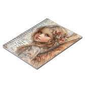 Cute Angel Spiral Notebook Notizblock (Linke Seite)