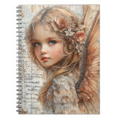 Cute Angel Spiral Notebook Notizblock (Vorderseite)