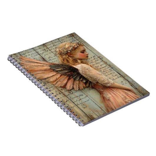 Cute Angel Spiral Notebook Notizblock (Rechte Seite)