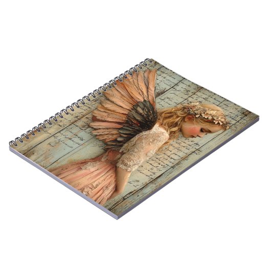 Cute Angel Spiral Notebook Notizblock (Linke Seite)