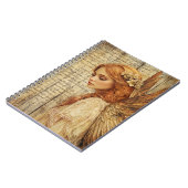 Cute Angel Spiral Notebook Notizblock (Linke Seite)