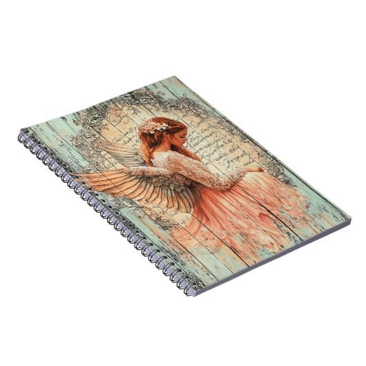Cute Angel Spiral Notebook Notizblock (Rechte Seite)