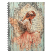 Cute Angel Spiral Notebook Notizblock (Vorderseite)