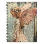 Cute Angel Spiral Notebook Notizblock (Vorderseite)