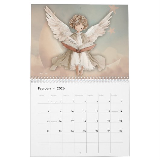 Cute Angels Kalender (Feb 2026)