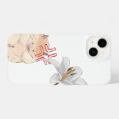 cute angry hamster iPhone hülle (Rückseite (Horizontal))