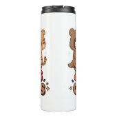 Cute Animal Friends Coffee Lovers Thermosbecher (Rückseite)