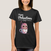 Cute Animal Heart Panda  Happy Valentine Day  30 T-Shirt (Vorderseite)