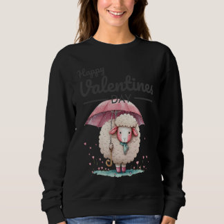 Cute Animal Heart Panda  Happy Valentine Day  33 Sweatshirt