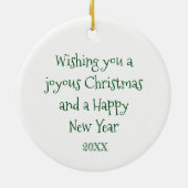 Cute Animal Ornament / Christmas Squirrel (Hinten)