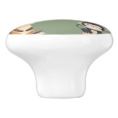 Cute Animals Ceramic Knob Keramikknauf (Seitenansicht)