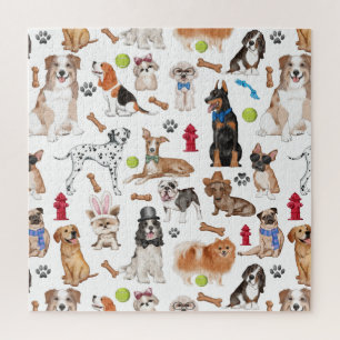 Cute Animals Pattern Design  Puzzle