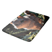 Cute anime cat badematte (Schrägansicht)