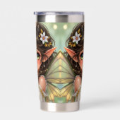 Cute Anime Fairy and Chibi Dragon  Thermobecher (Rechts)