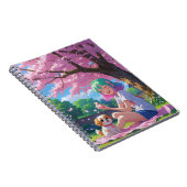 Cute Anime Girl with Doggie Notebook Notizblock (Rechte Seite)