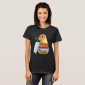 Cute Antidepressant Parrot I Green Cheek Pineapple T-Shirt (Vorne ganz)