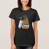 Cute Antidepressant Parrot I Senegal Parrot Premiu T-Shirt (Vorderseite)