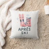 Cute Apres Ski Pillow Kissen (Decke)