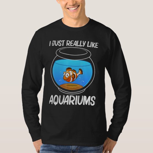 Cute Aquarium For Men Women Aquarist Fish Tank (Vorderseite)