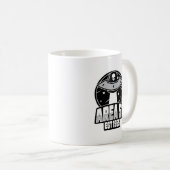 Cute Area 51 Alien-Raumschiff Retro Kaffeetasse (VorderseiteRechts)