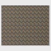 Cute Art Deco tiled pattern Geschenkpapier (Flach)