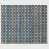 Cute Art Deco tiled pattern  Geschenkpapier (Flach)