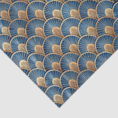 Cute Art Deco tiled pattern  Seidenpapier (Detail)