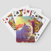 Cute & Artistic Cat Poker Cards Spielkarten (Rückseite)