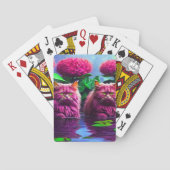 Cute & Artistic Cat Poker Cards Spielkarten (Rückseite)